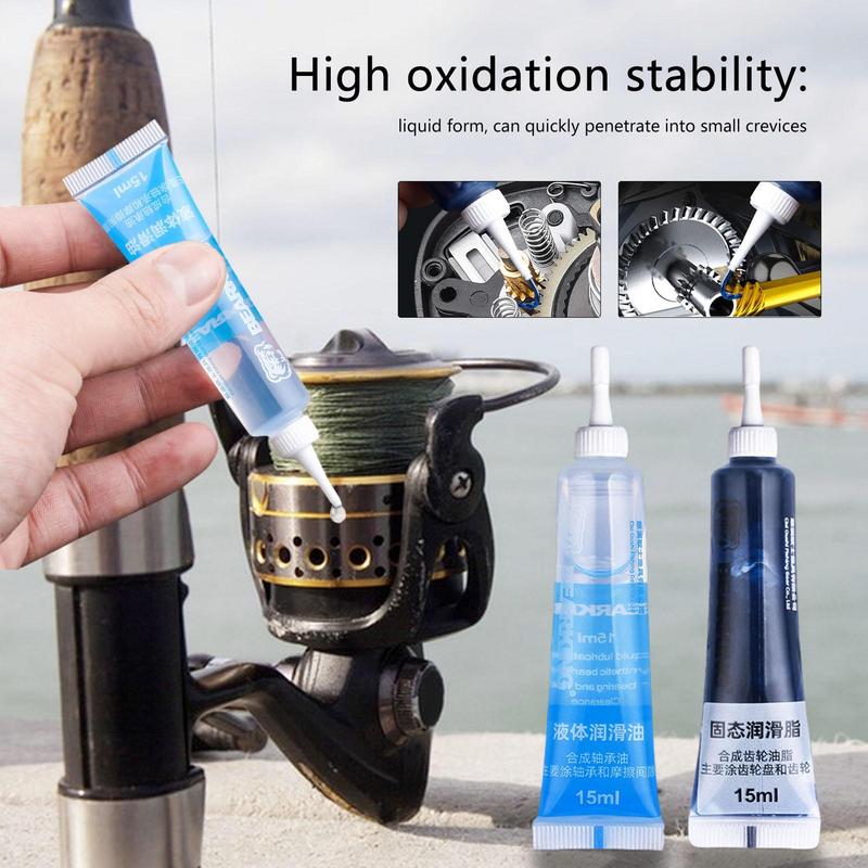 Reel Oil - Lubrifiant pour moulinet de pêche, nettoyeur