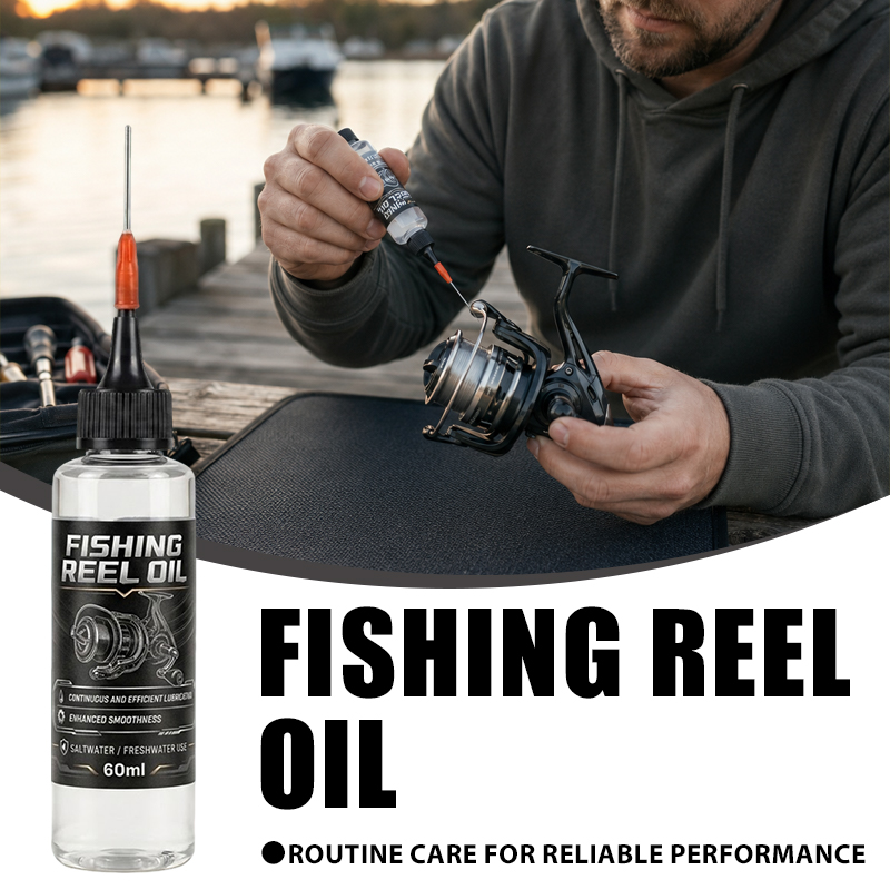 Reel Repair Kit - Huile lubrifiante pour moulinets de pêche,