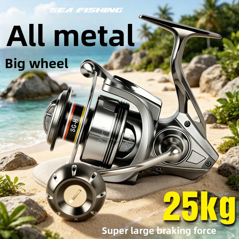 Ice Fishing Reel - Moulinets spinning haut de gamme entièrement