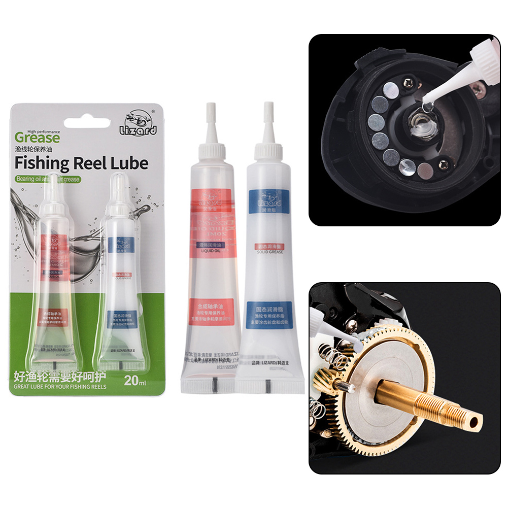 Reel Repair Kit - Moulinet de pêche à graisse, soin