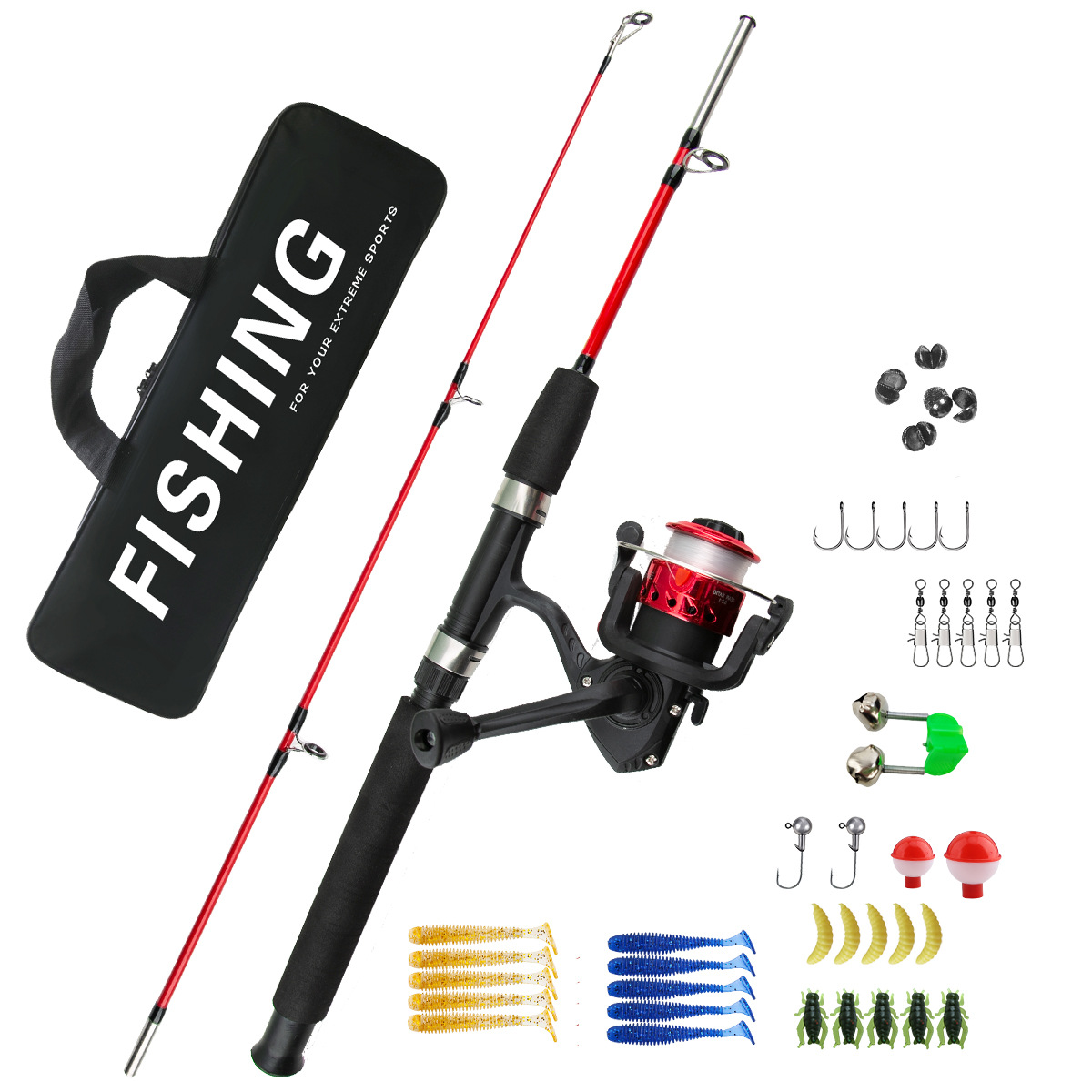 Canne à pêche sur glace en 2 s - Ice Fishing Reel avis et prix