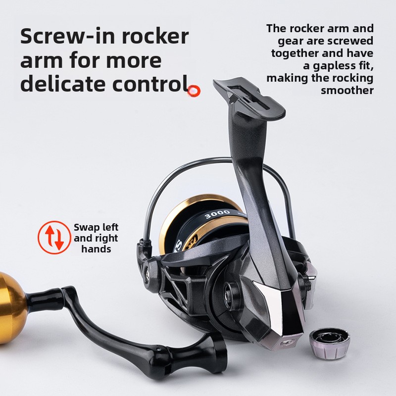 Moulinets de pêche métalliques - Ice Fishing Reel avis et prix