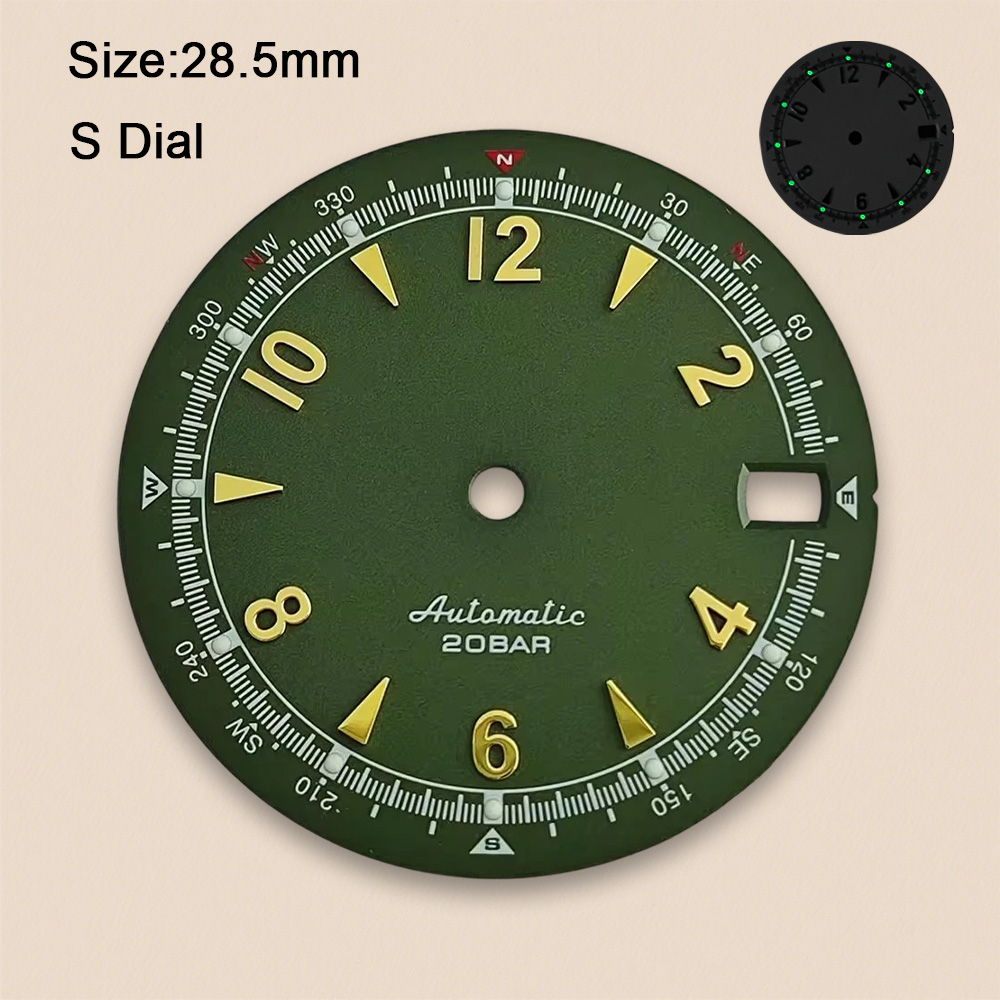 Cadran de montre rétro Nh35 av - Reel Case avis et prix
