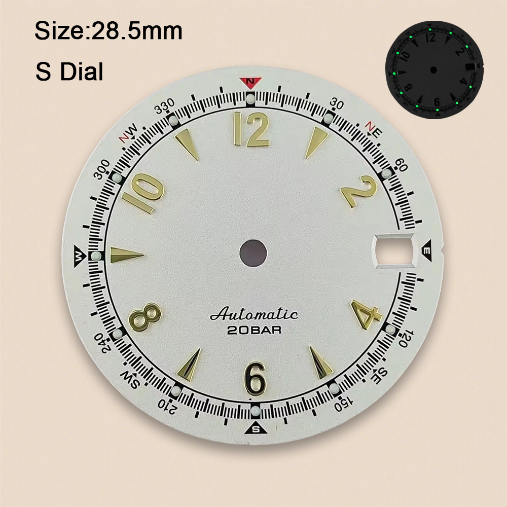Cadran de montre rétro Nh35 av - Reel Case avis et prix