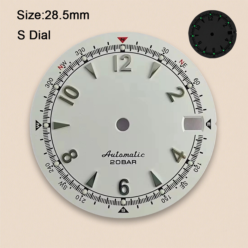 Cadran de montre rétro Nh35 av - Reel Case avis et prix